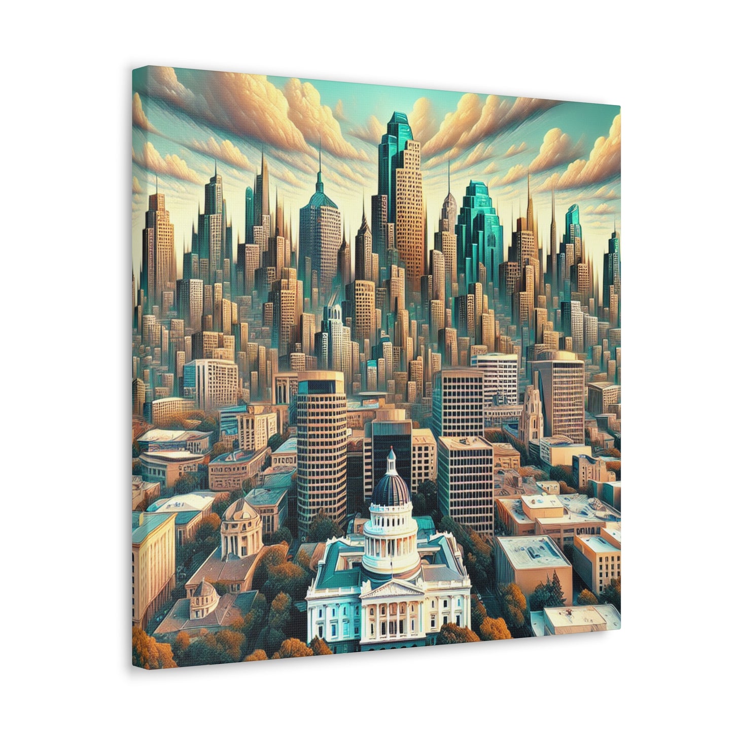 Dreamscape of Sacramento - Canvas