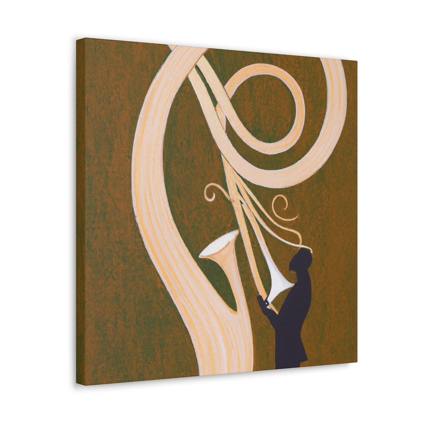 "Trombone in Splendor" - Canvas