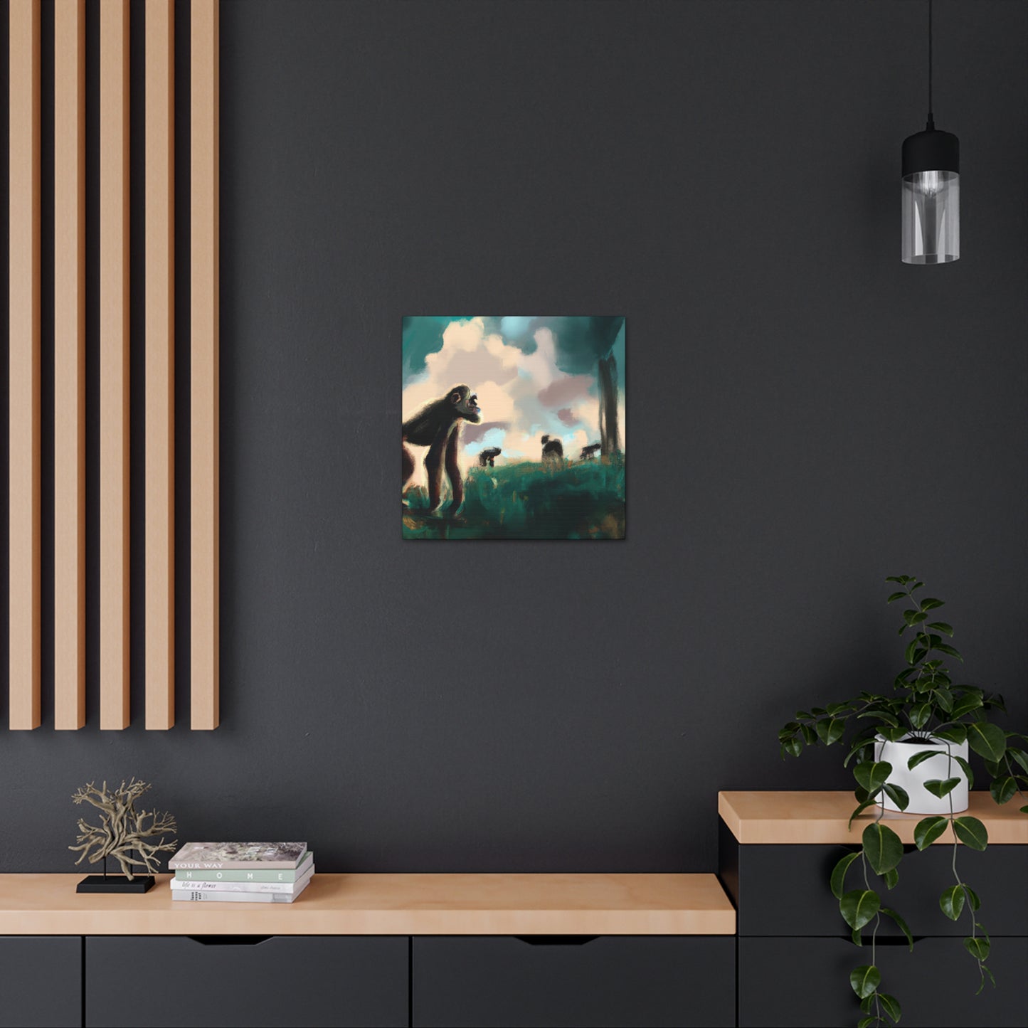 Surreal Chimpanzee Dream - Canvas