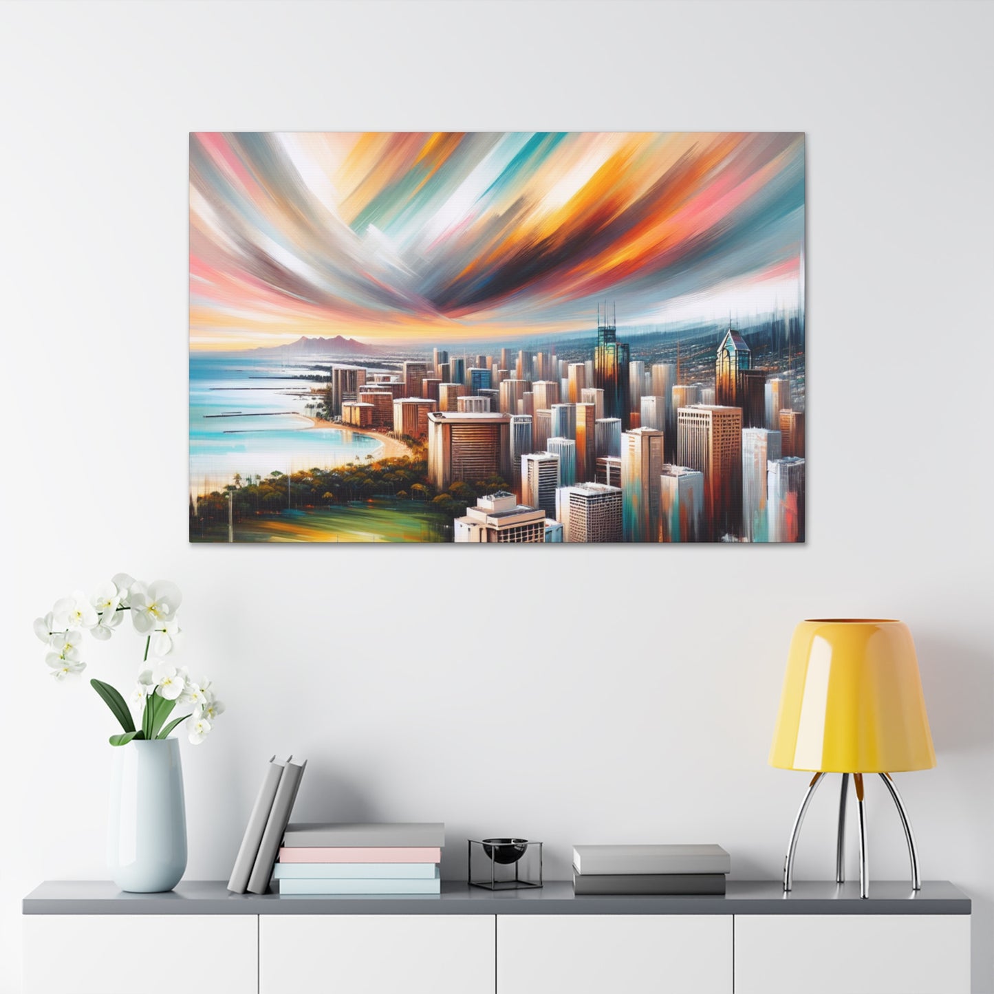 Tropical Serenity Unleashed - Canvas