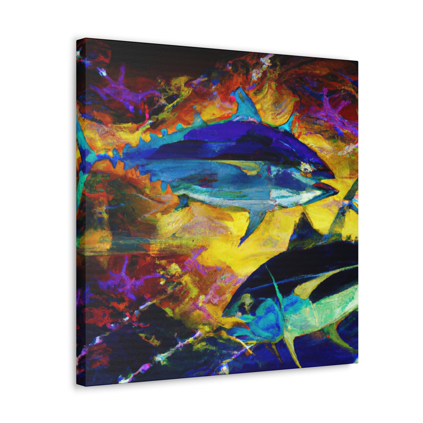 Tuna Fish Abstractions - Canvas