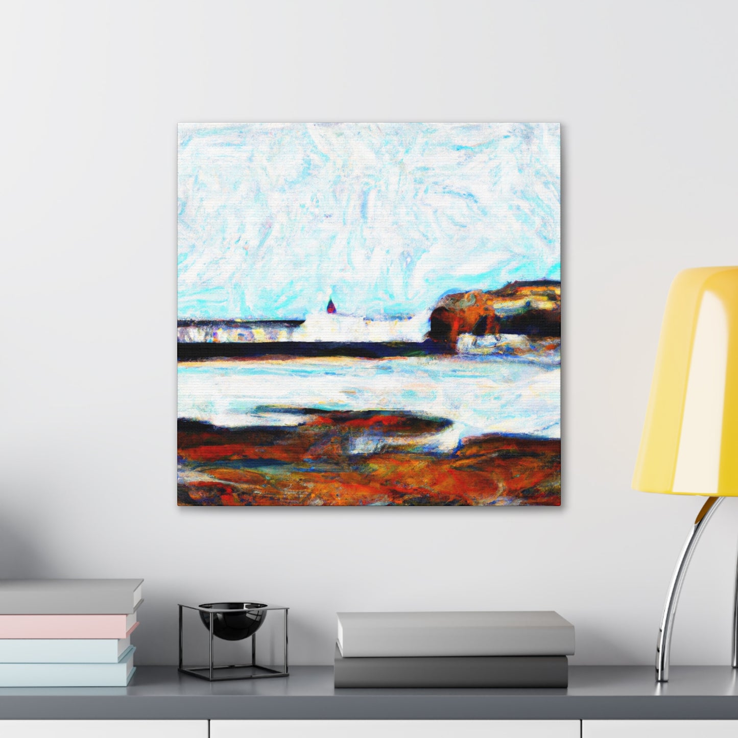 Seawall Expressionism Magic - Canvas