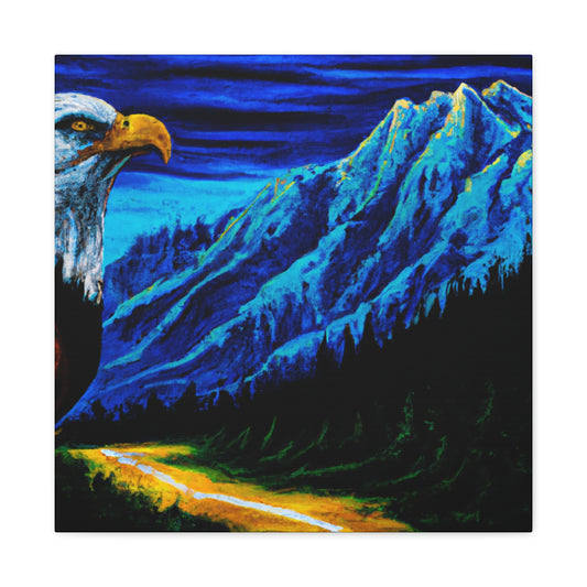Bald Eagle Triumphant - Canvas