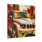 "Cars in Motion Painting" - Canvas