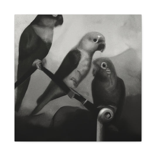 "Cacophonous Conure Canvass" - Canvas