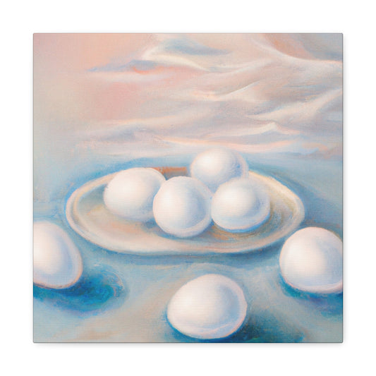 "Eggs in Expressionism" - Canvas