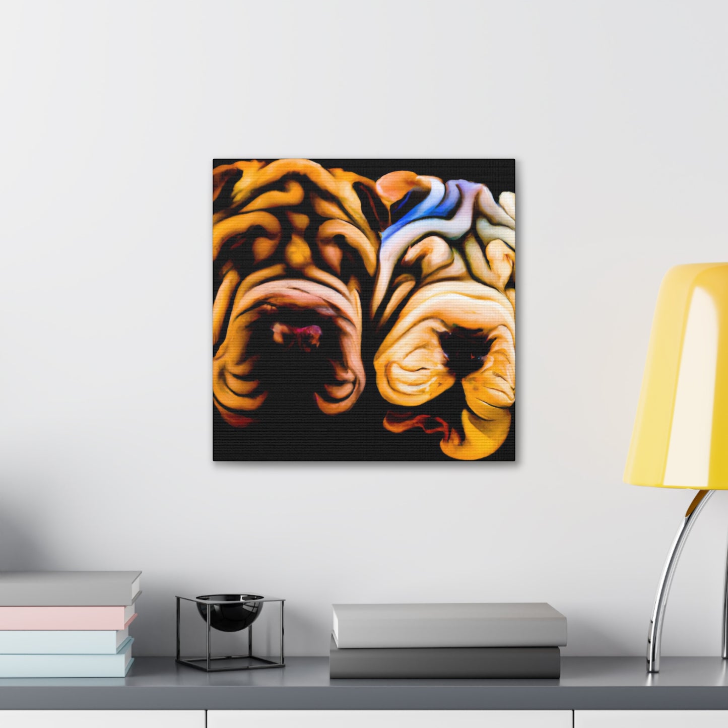 Shar Pei Serenade - Canvas