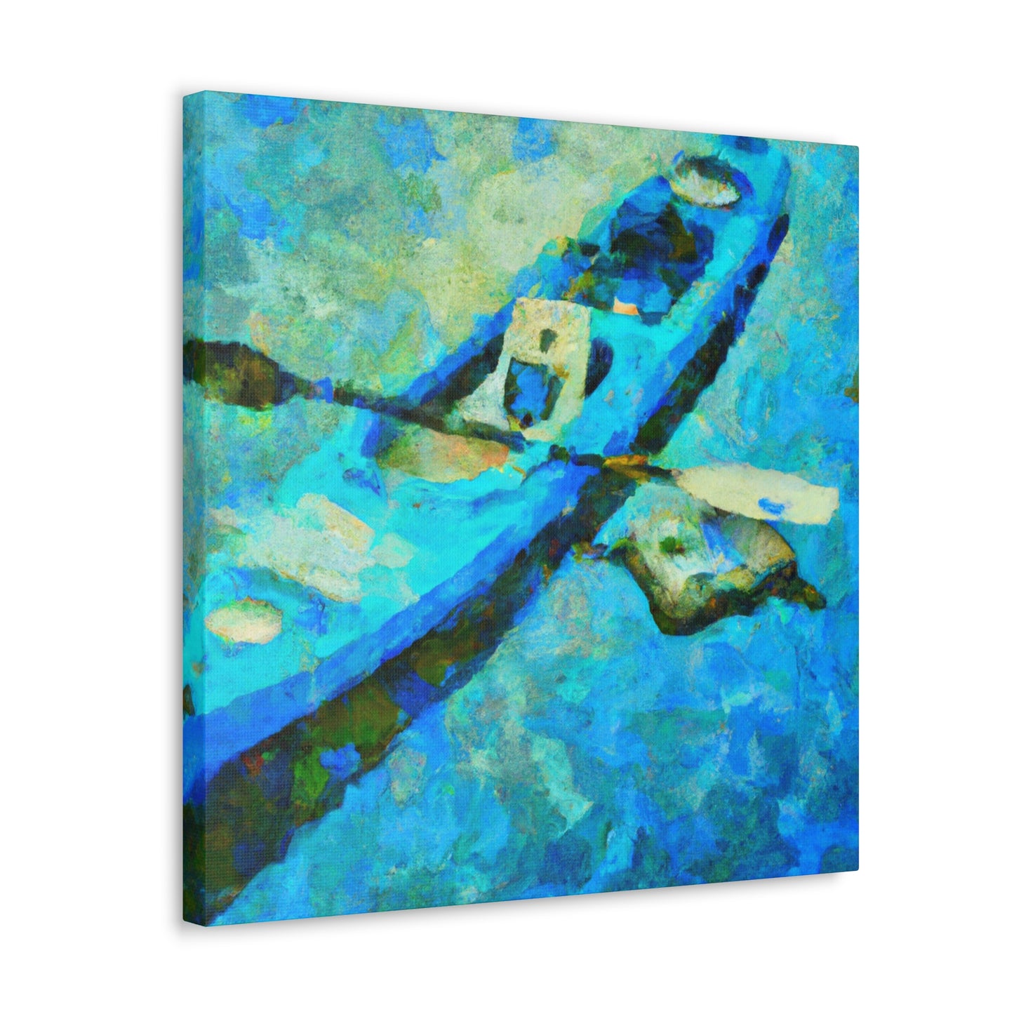 Kayaking the Open Waters - Canvas