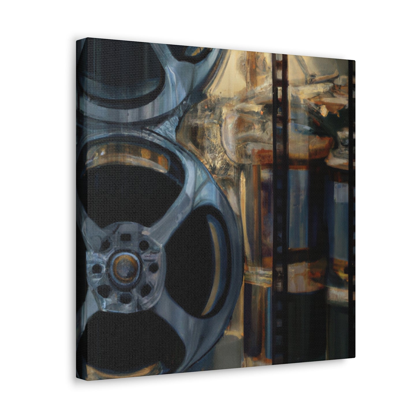 "Cinematic Movie Reel" - Canvas