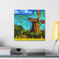 Windmill in Motion - Canvas