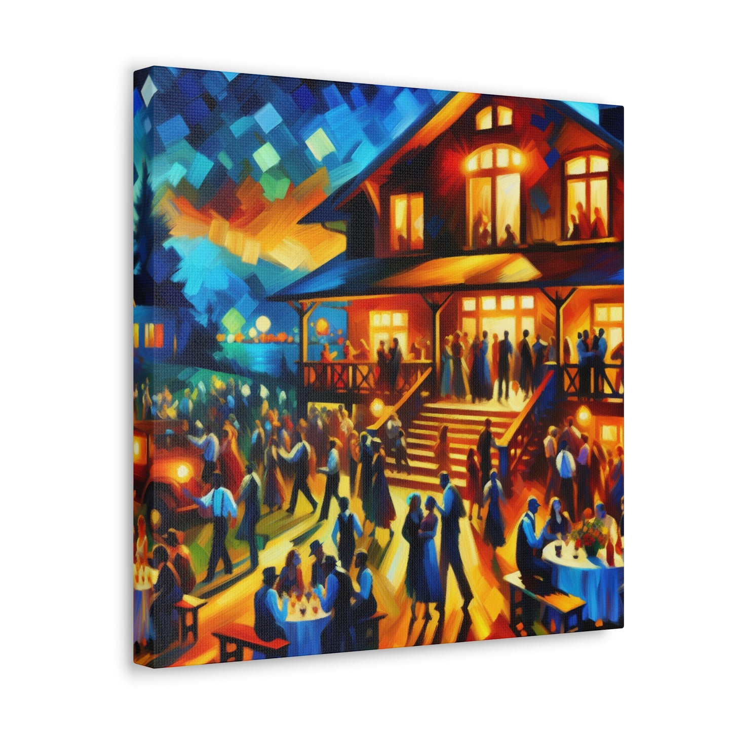 Euphoric Garden Gathering - Canvas