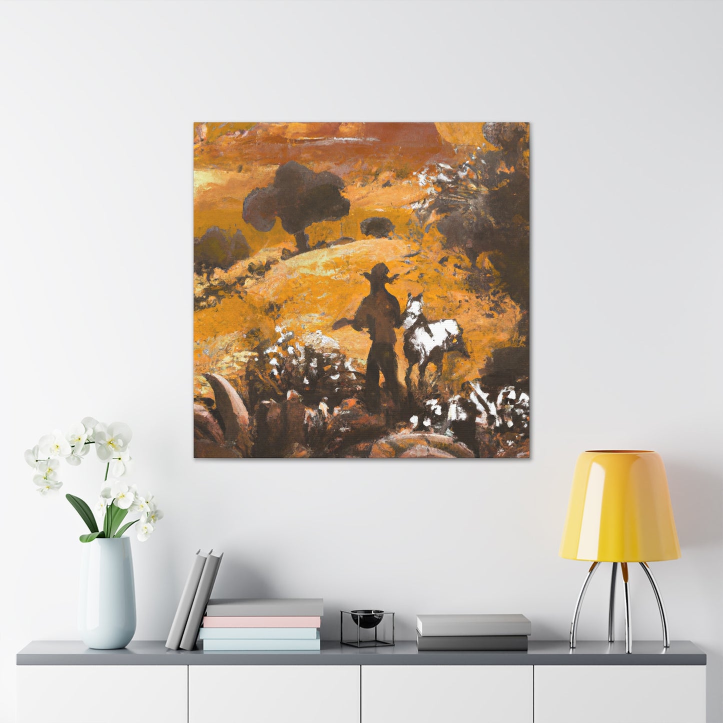 Western Landscape Dream - Canvas