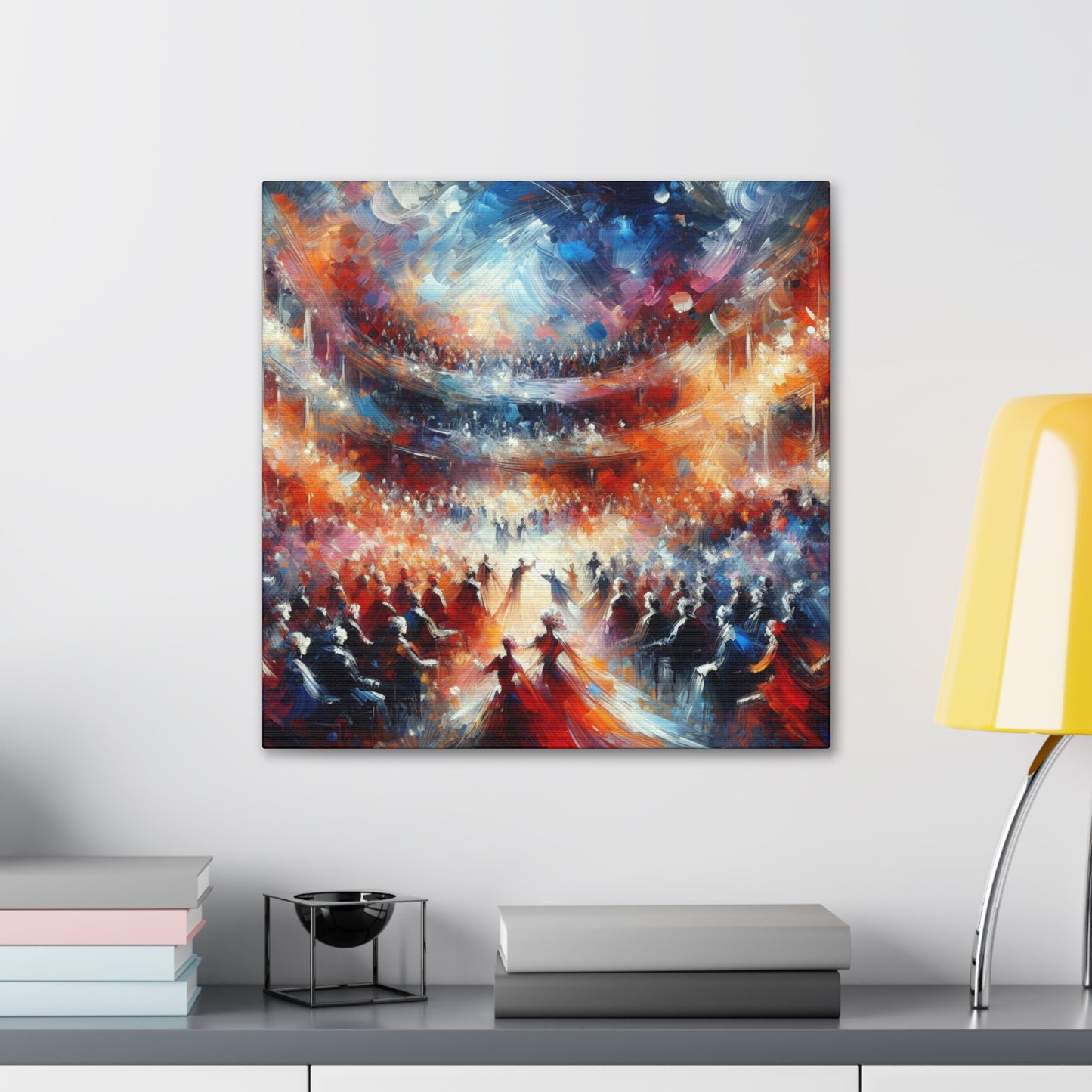 Operatic Symphony of Movement - Canvas