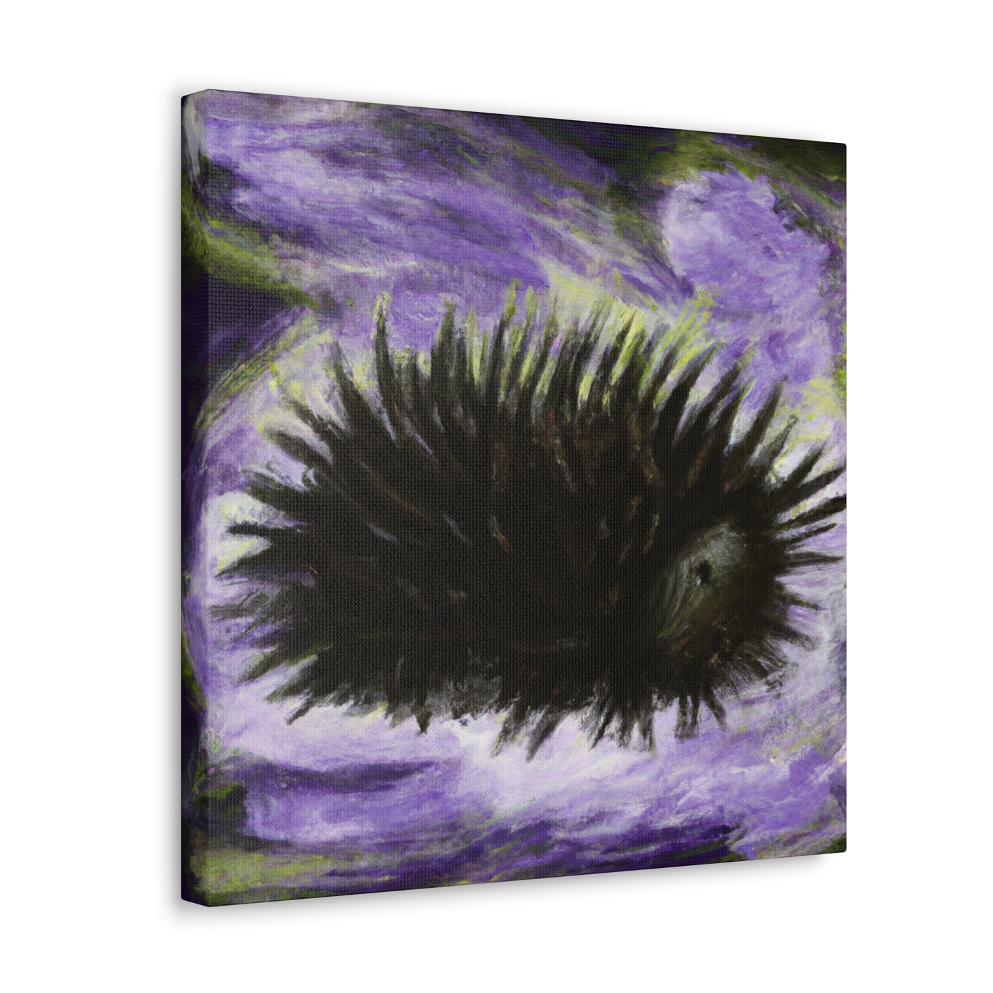 "Sea Urchin Embrace Ebb" - Canvas