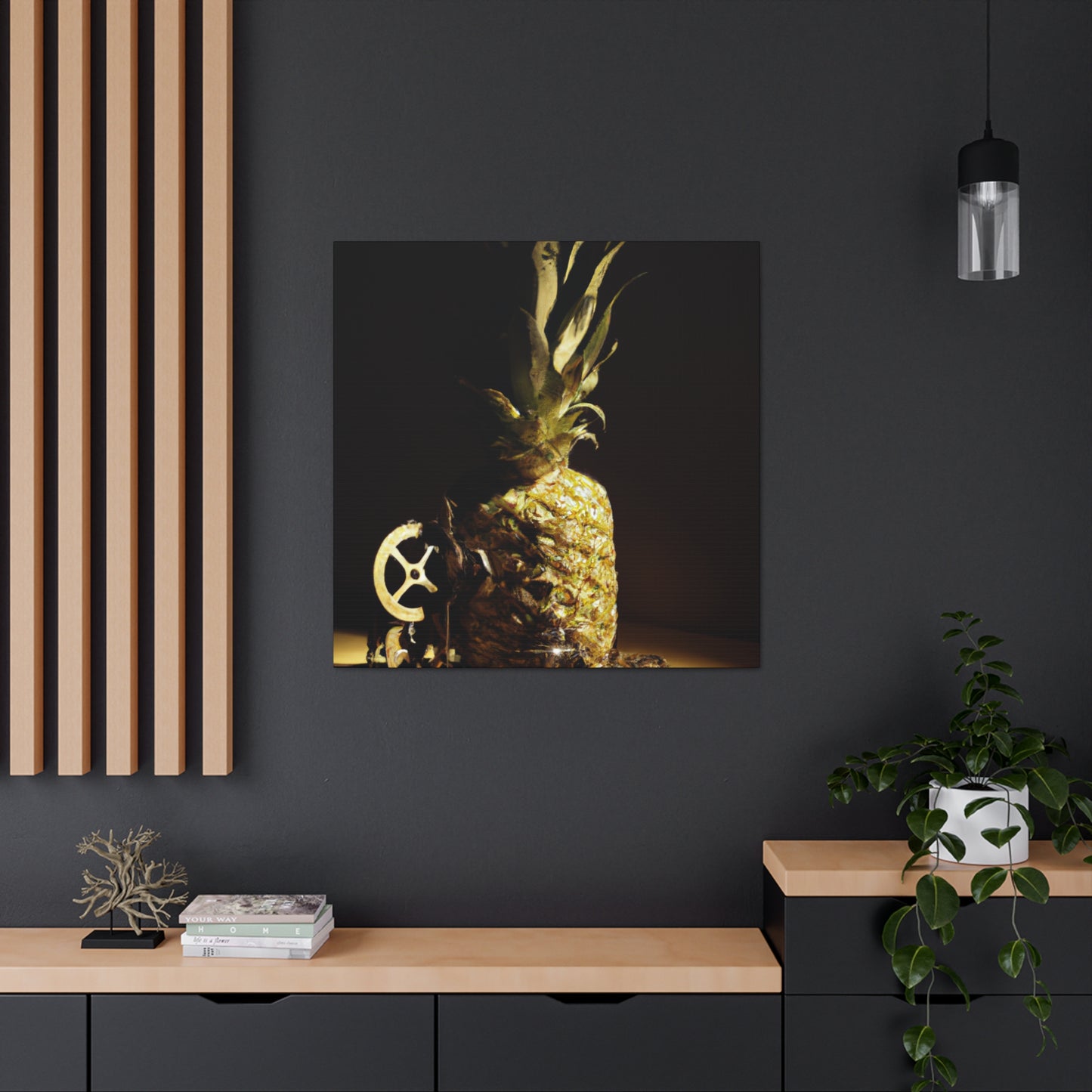 Pineapple steampunk fantasy - Canvas