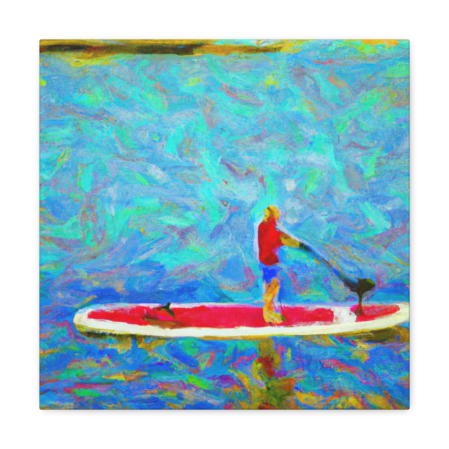 "Calm on the Paddle" - Canvas