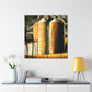 Silo in Surrealism - Canvas