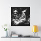 Maine Coon Expressionism - Canvas