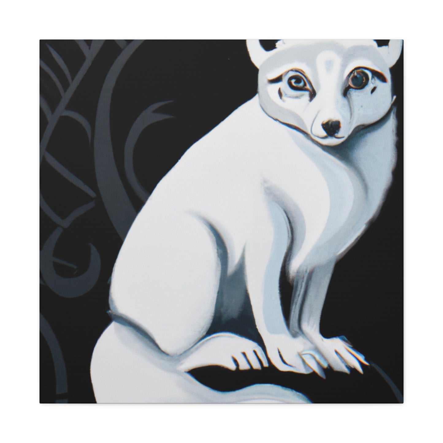 Frozen Arctic Foxes - Canvas