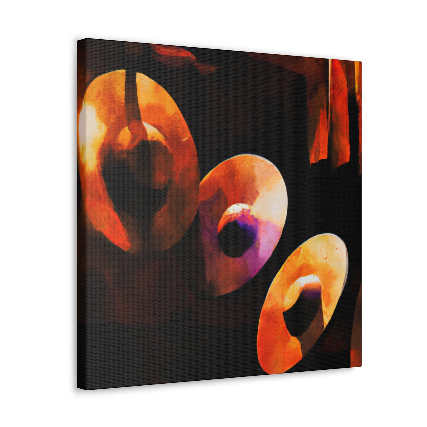 "Cymbal Symphony Illumination" - Canvas