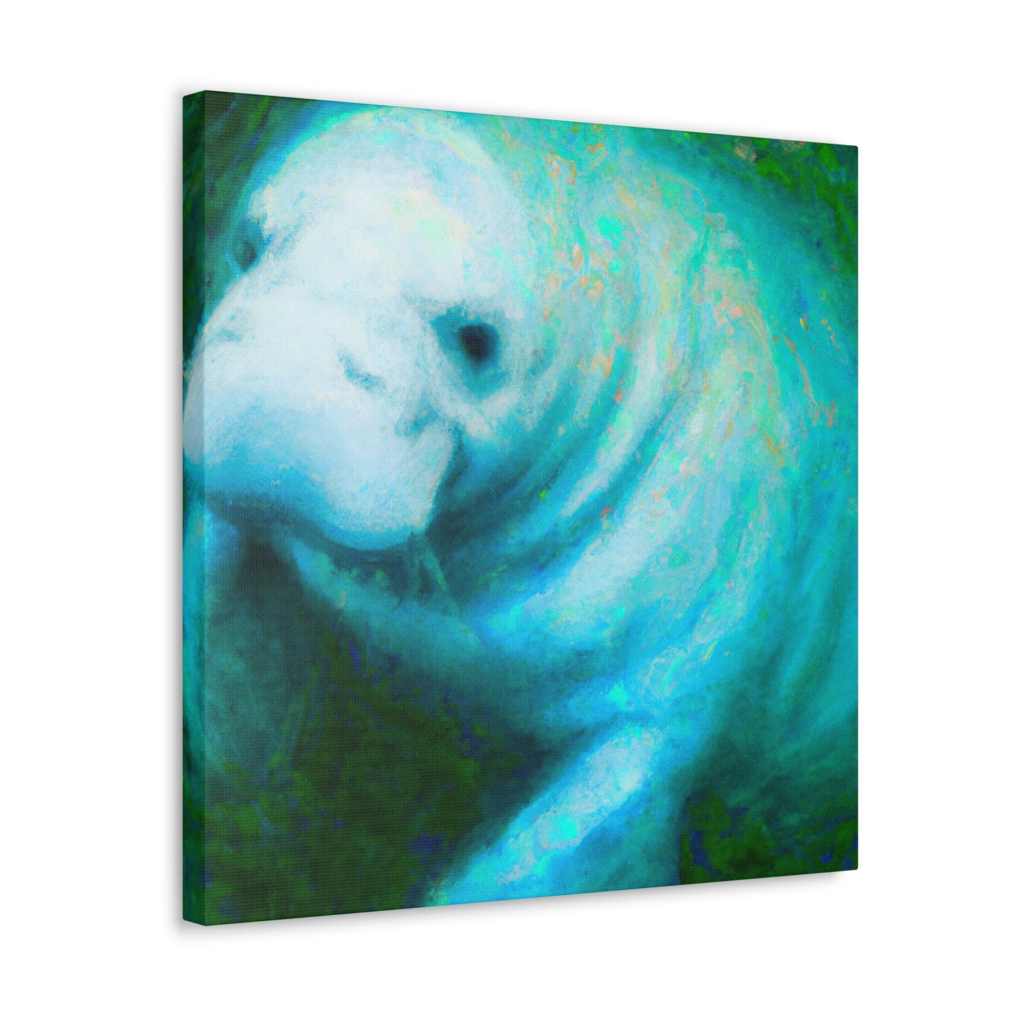 Manatee in Movement - Canvas