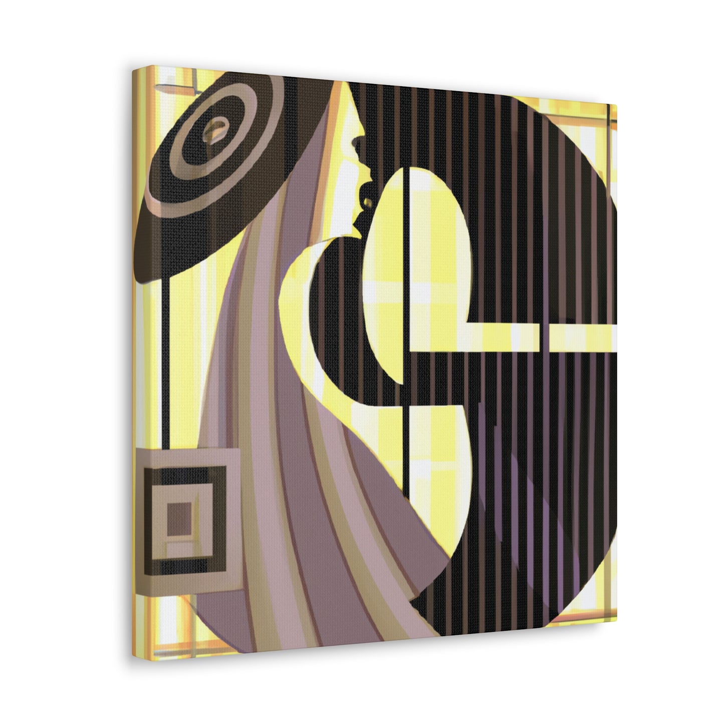 "Twilight's Sublime Deco" - Canvas