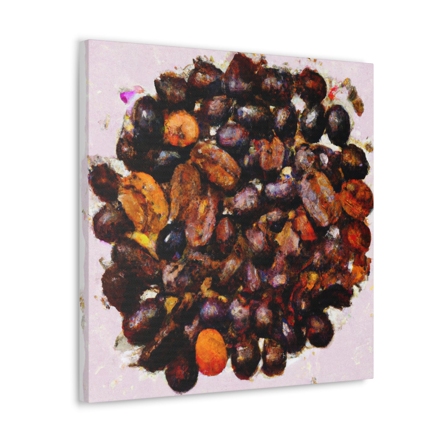 "Coffee Beans Delightful" - Canvas