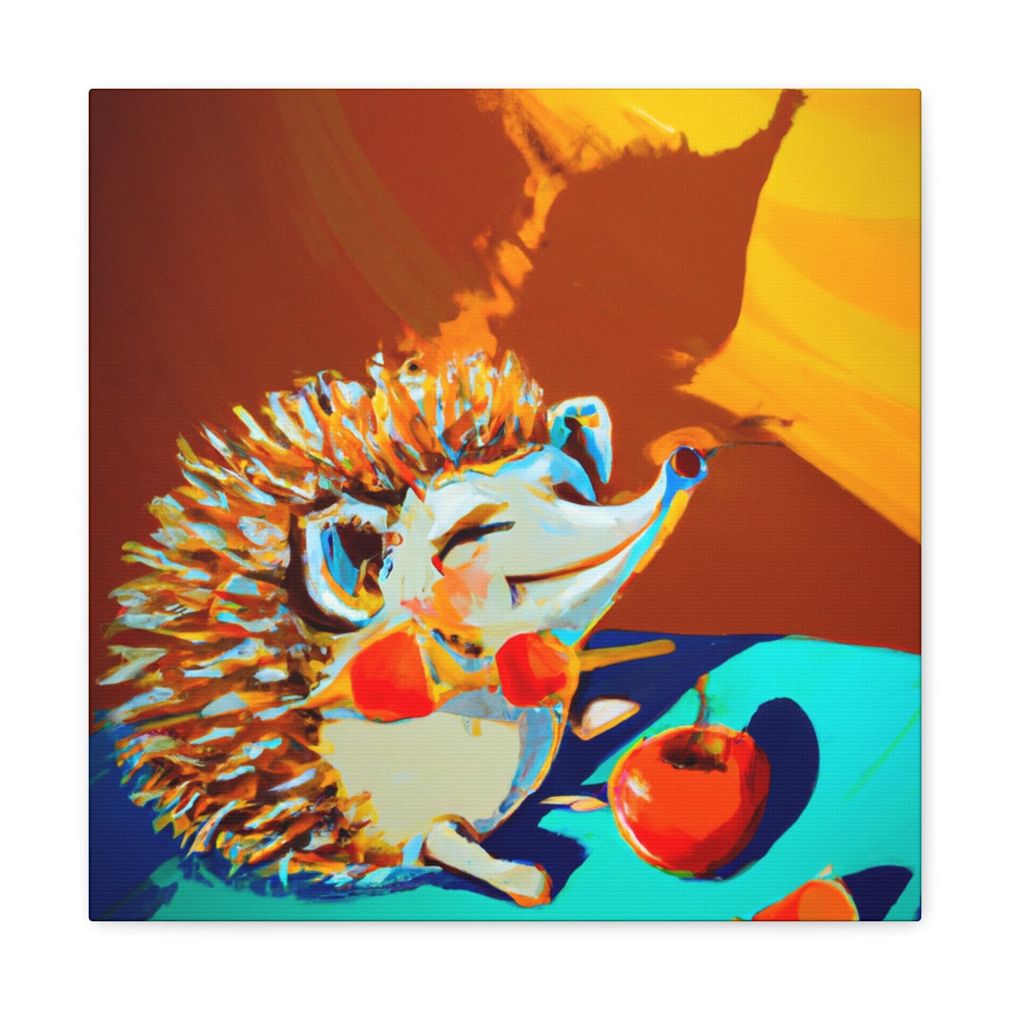 Hedgehog Dreamscape. - Canvas