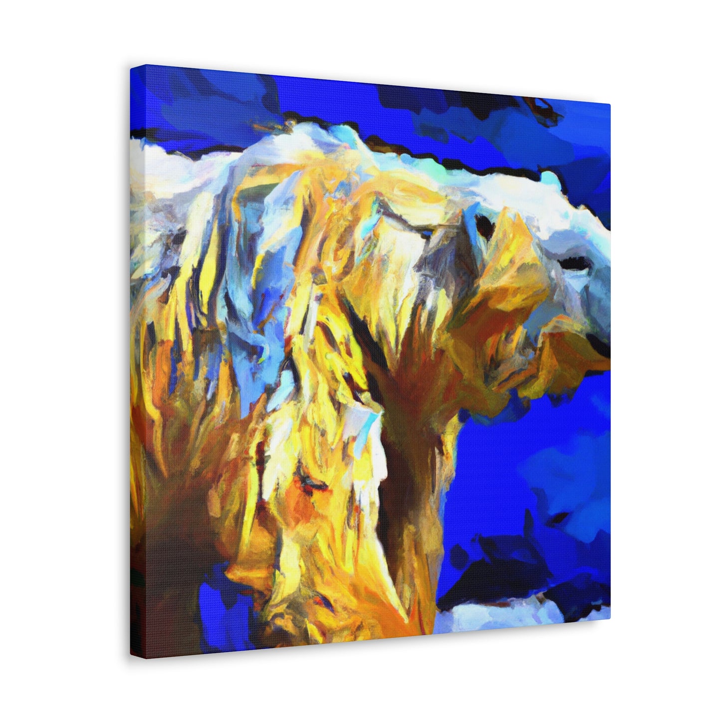 Polar Bear in Hues - Canvas