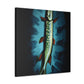 Pike Fish Reflection Piece - Canvas