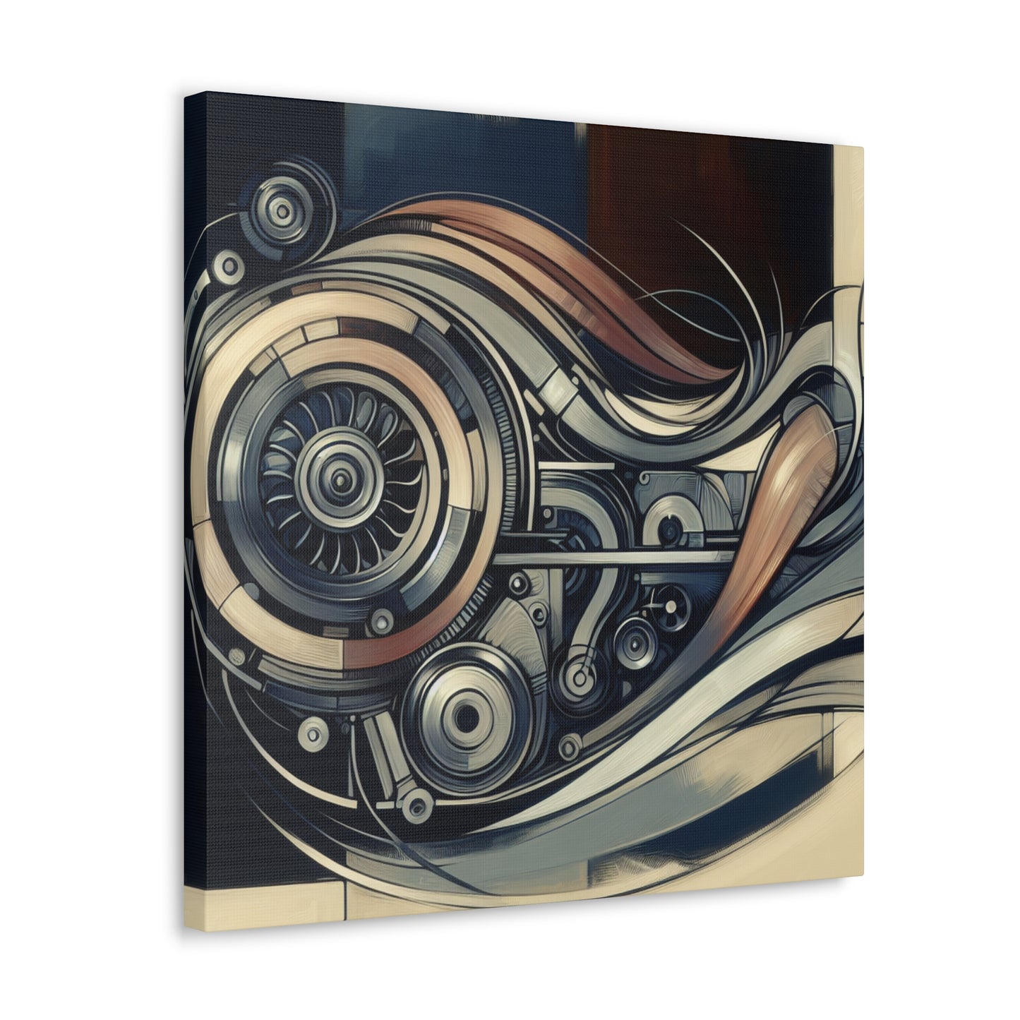 Mechanical Motion Unleashed - Canvas