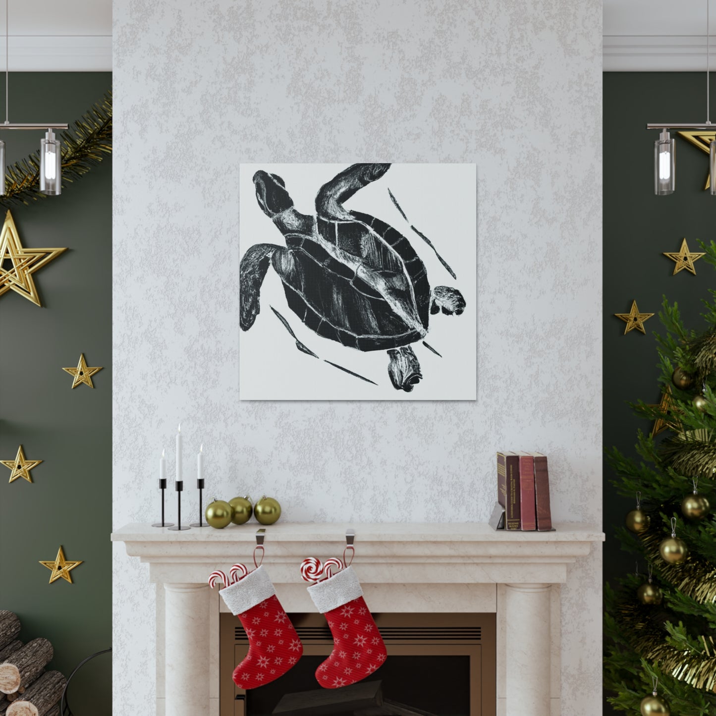 "Sea Turtle's Solitude" - Canvas