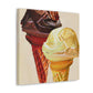 "Cone of Sweet Neoclassicism" - Canvas