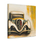 "Automobile in Art Nouveau" - Canvas