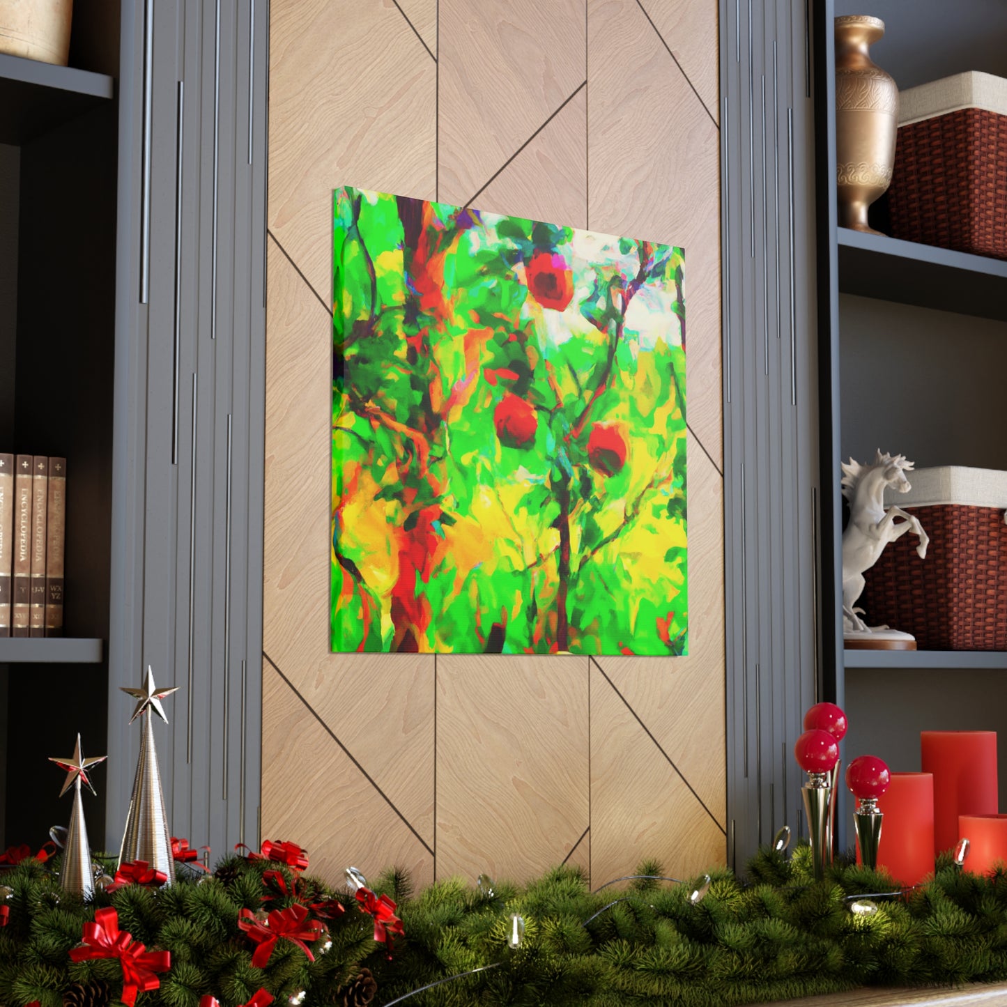 "Apple Tree Oasis" - Canvas