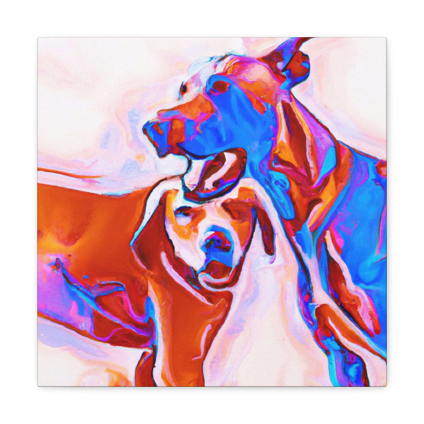 Ridgeback in Expressionism - Canvas