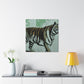 Bengal Tiger Roars - Canvas