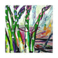 "Asparagus and Abstraction" - Canvas