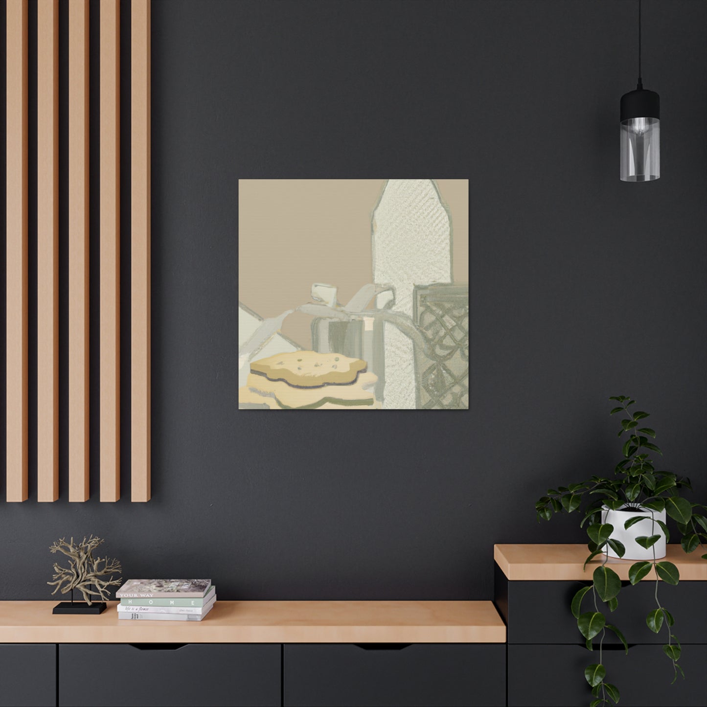 Milk and Cookies Delight - Canvas