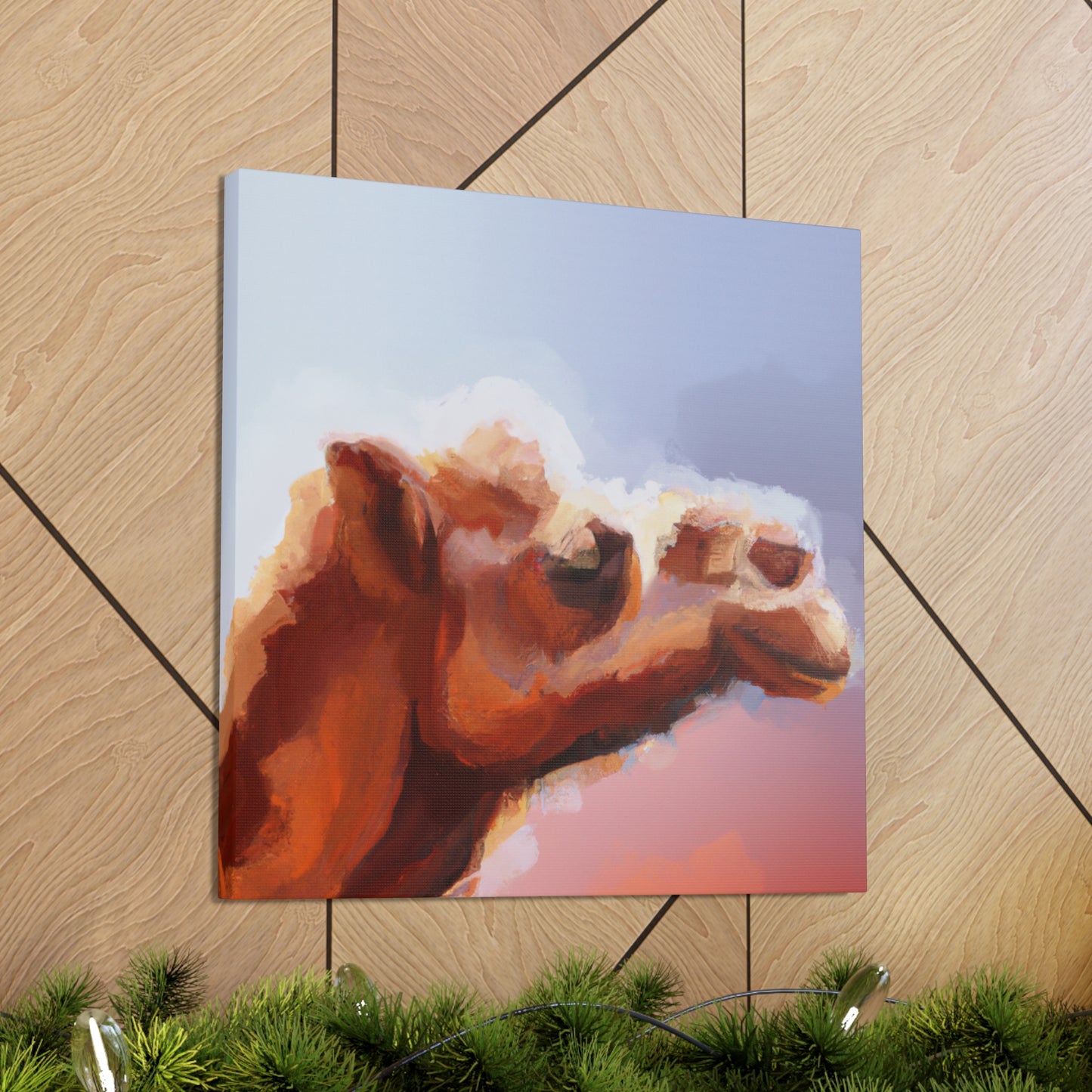 Dromedary Camel Oasis - Canvas