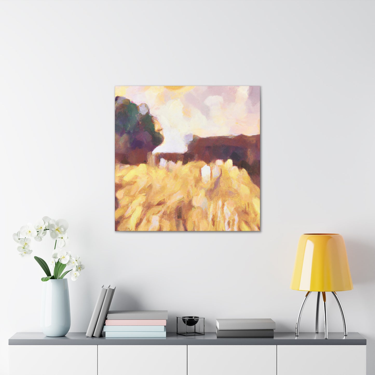 "Hay Field Illumination" - Canvas