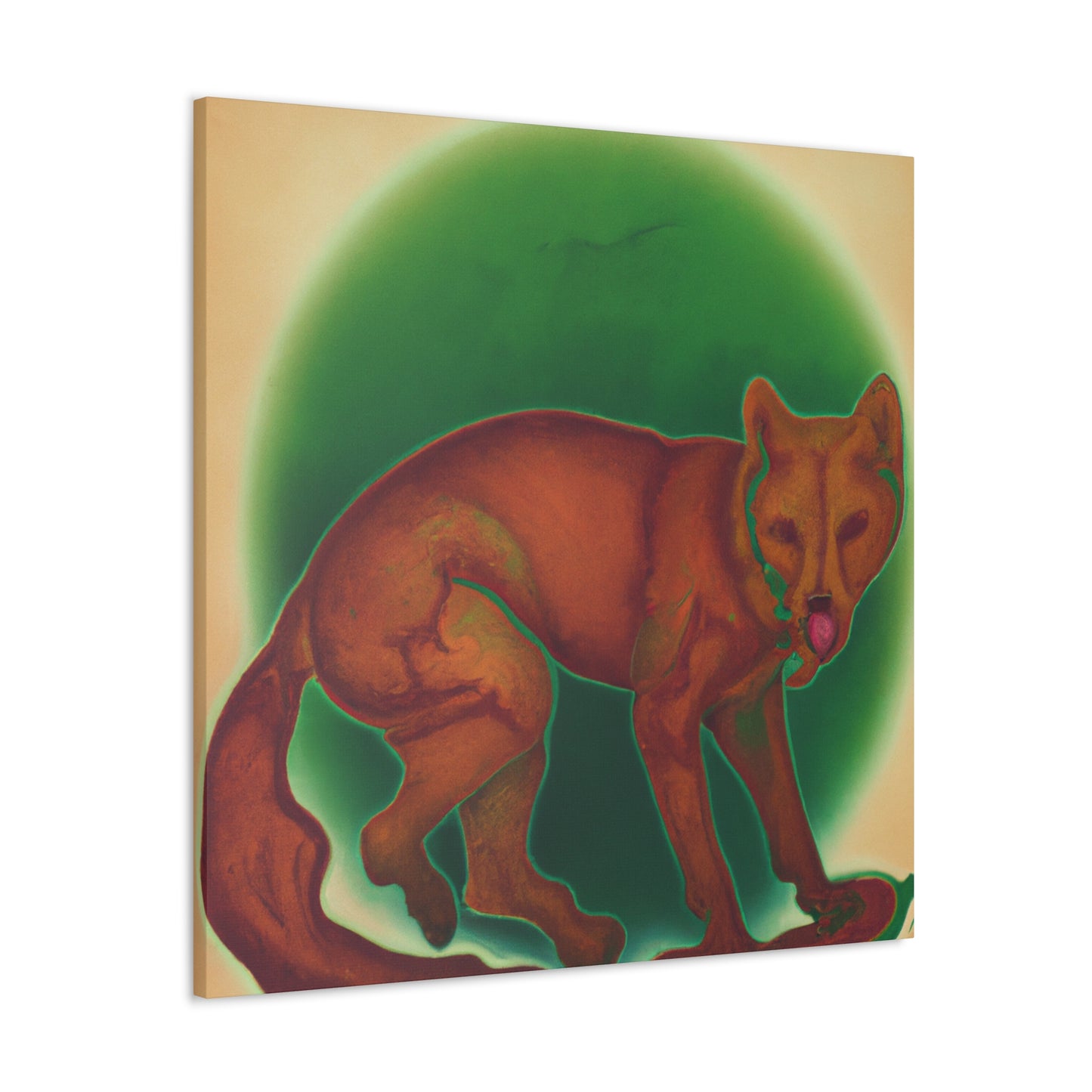 "The Majestic Dhole" - Canvas