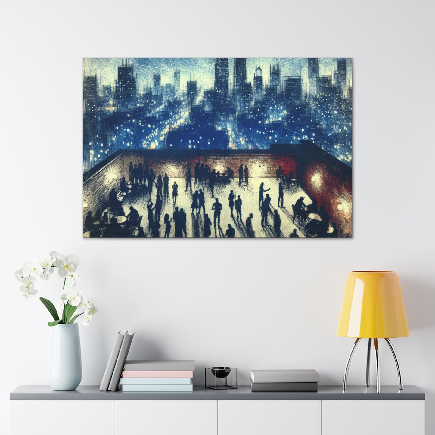 Celestial Celebration Serenade. - Canvas