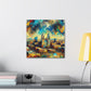 Desert Dreamscape Ablaze - Canvas