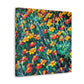 "Glorious Marigold Bloom" - Canvas