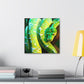 Green Tree Python Slither - Canvas