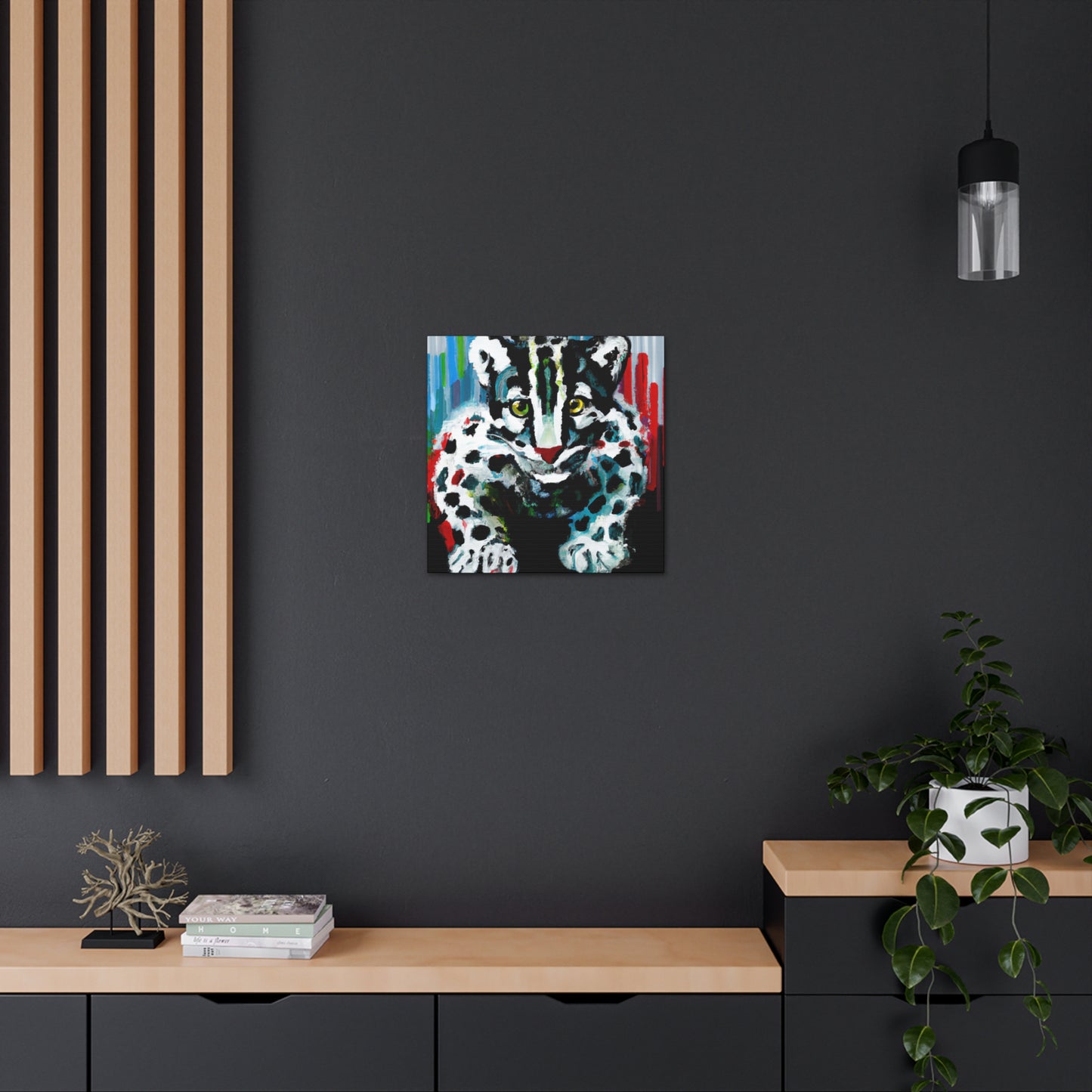 "Cat in the Clouds" - Canvas