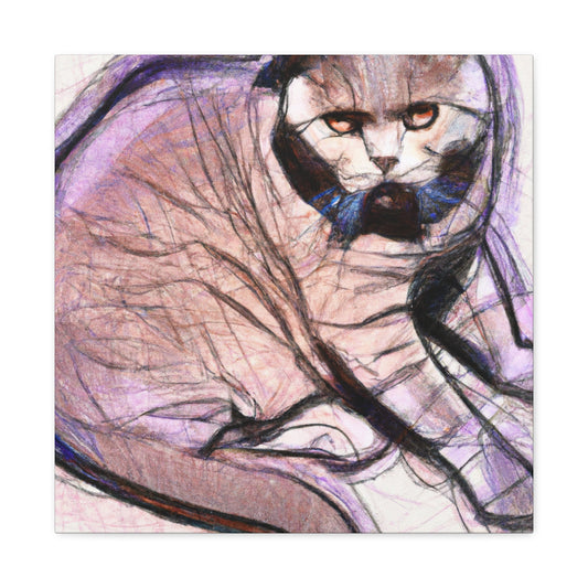 British Shorthair Impression - Canvas