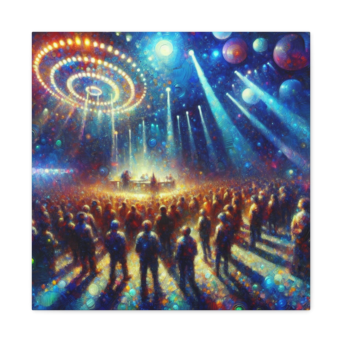 Psychedelic Dance of Dreams - Canvas