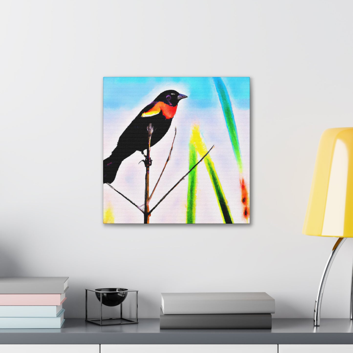 Red-winged Blackbird Glory - Canvas